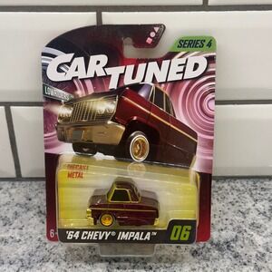 Car Tuned Lowriders 64 Chevy Impala Diecast Metal Toy Car Series 4